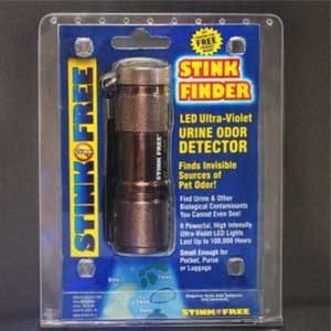 Black light urine detector